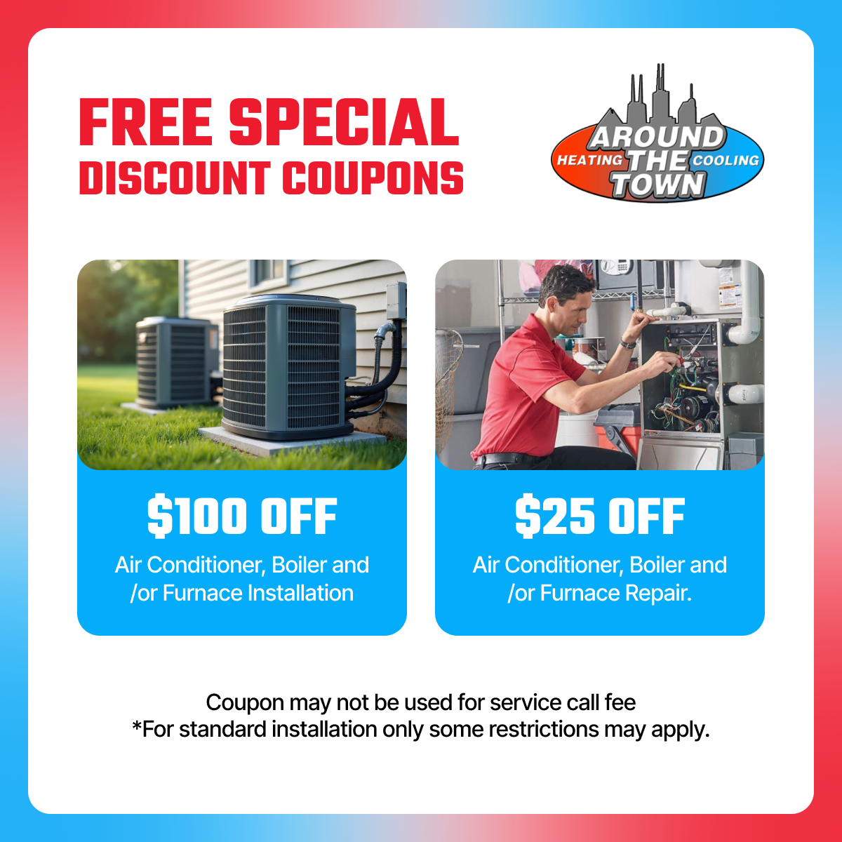 Around The Town Discount Coupons