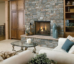 Home Heating fireplaces work well if designed correctly.